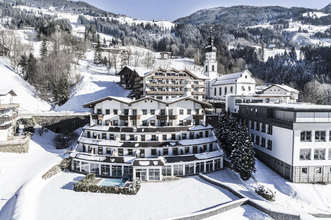 Ferienhotel Hoppet Hart im Zillertal Exteriör bild